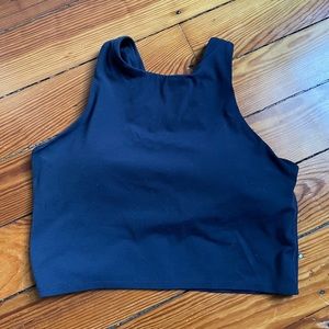 Athleta crop bra top